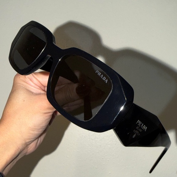 Prada Black Symbole Sunglasses PR17WS main image 15
